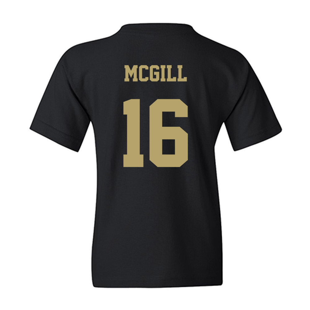 JMU - NCAA Football : TJ McGill - Fashion Shersey Youth T-Shirt-1