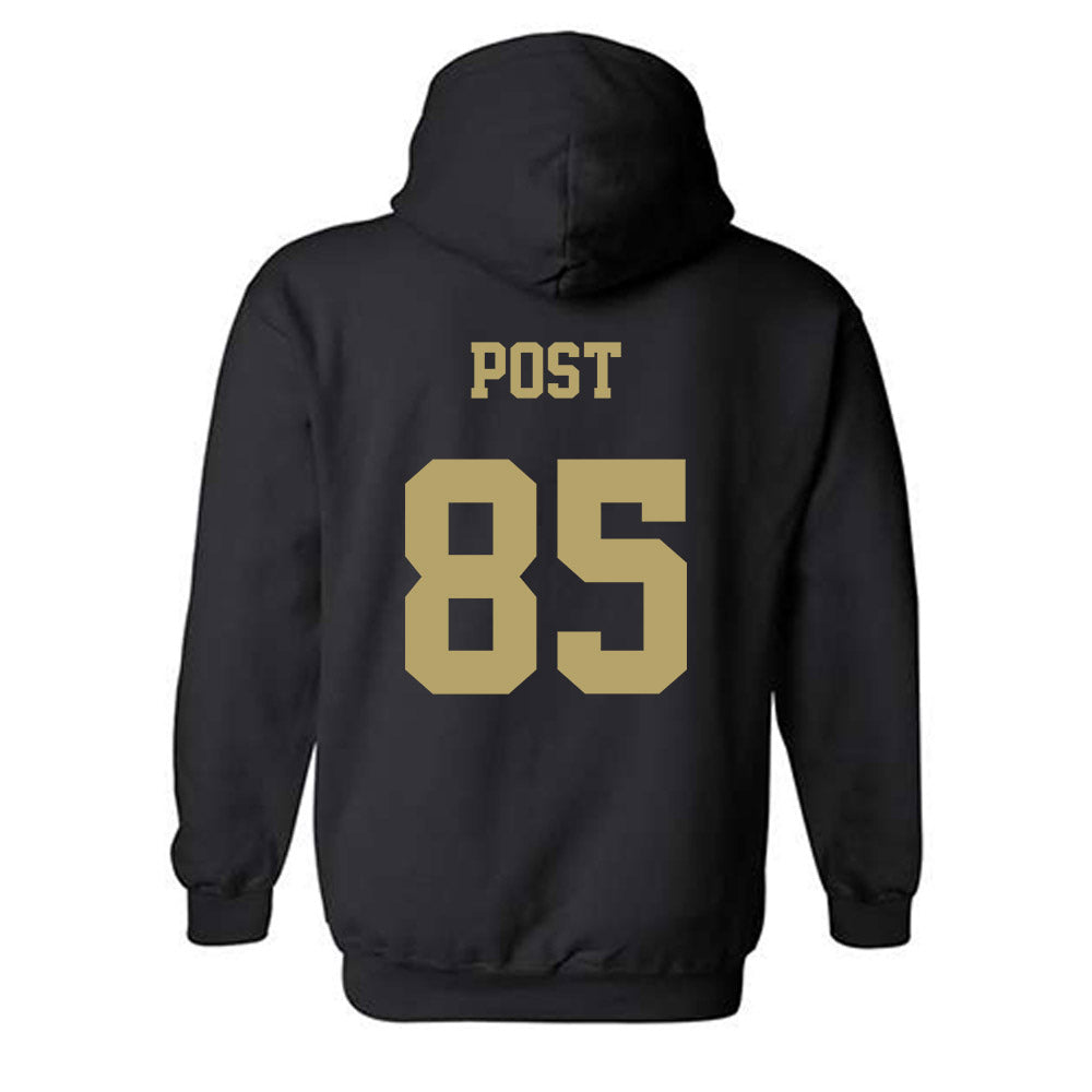 JMU - NCAA Football : Ryder Post - Fashion Shersey Hooded Sweatshirt-1