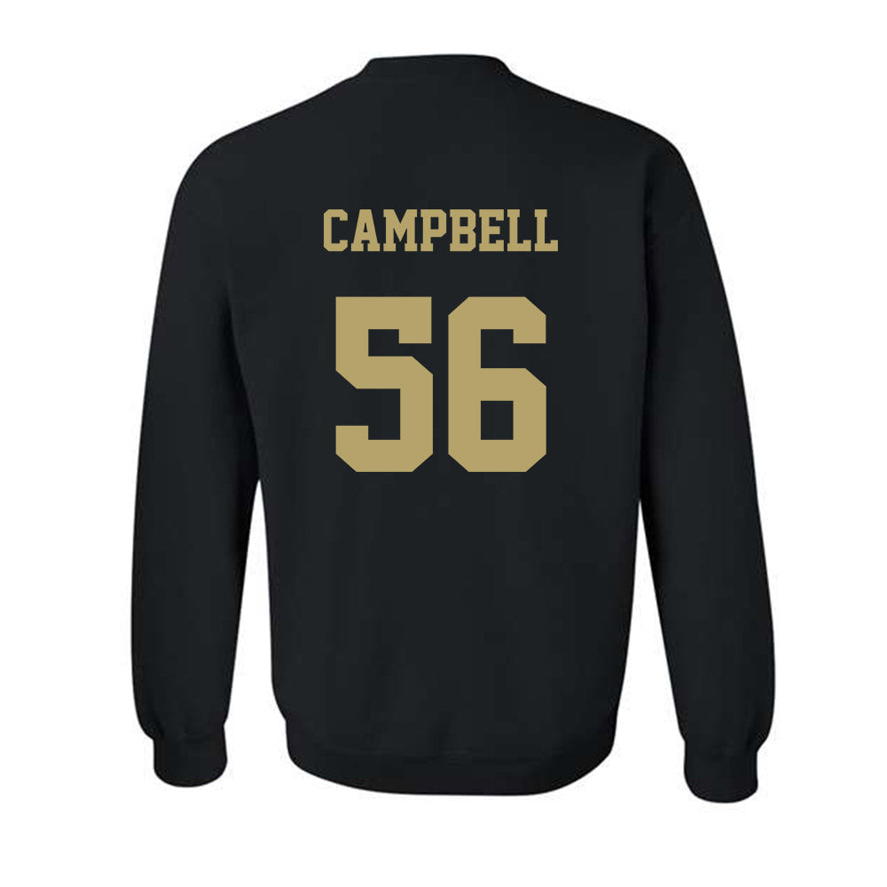 JMU - NCAA Football : JaKobe Campbell - Fashion Shersey Crewneck Sweatshirt-1