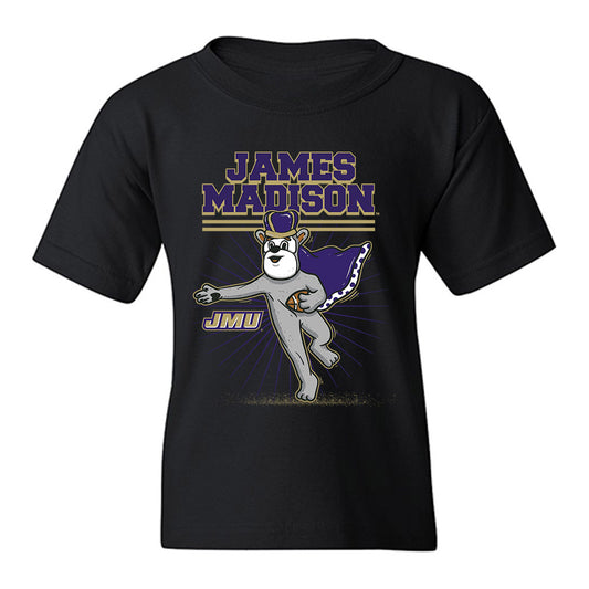 JMU - NCAA Football : Damier Minkah - Fashion Shersey Youth T-Shirt-0