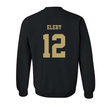 JMU - NCAA Women's Basketball : Jemma Eleby - Fashion Shersey Crewneck Sweatshirt-1