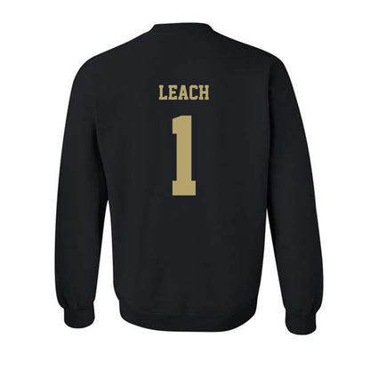 JMU - NCAA Women's Basketball : Maddie Leach - Fashion Shersey Crewneck Sweatshirt-1