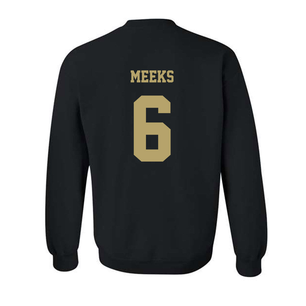 JMU - NCAA Men's Basketball : Ashton Meeks - Fashion Shersey Crewneck Sweatshirt-1