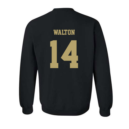 JMU - NCAA Women's Basketball : Regina Walton - Fashion Shersey Crewneck Sweatshirt-1