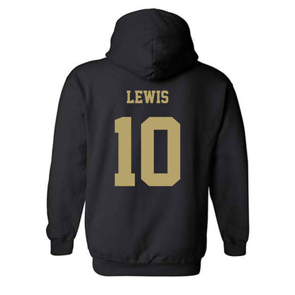 JMU - NCAA Women's Basketball : Kinley Lewis - Fashion Shersey Hooded Sweatshirt-1