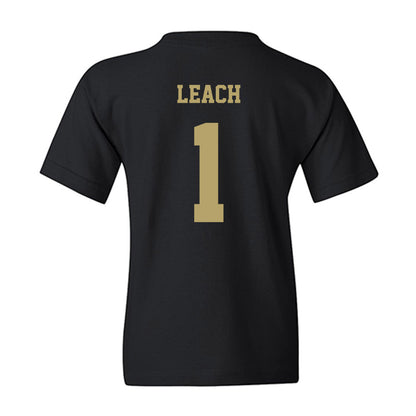 JMU - NCAA Women's Basketball : Maddie Leach - Fashion Shersey Youth T-Shirt-1