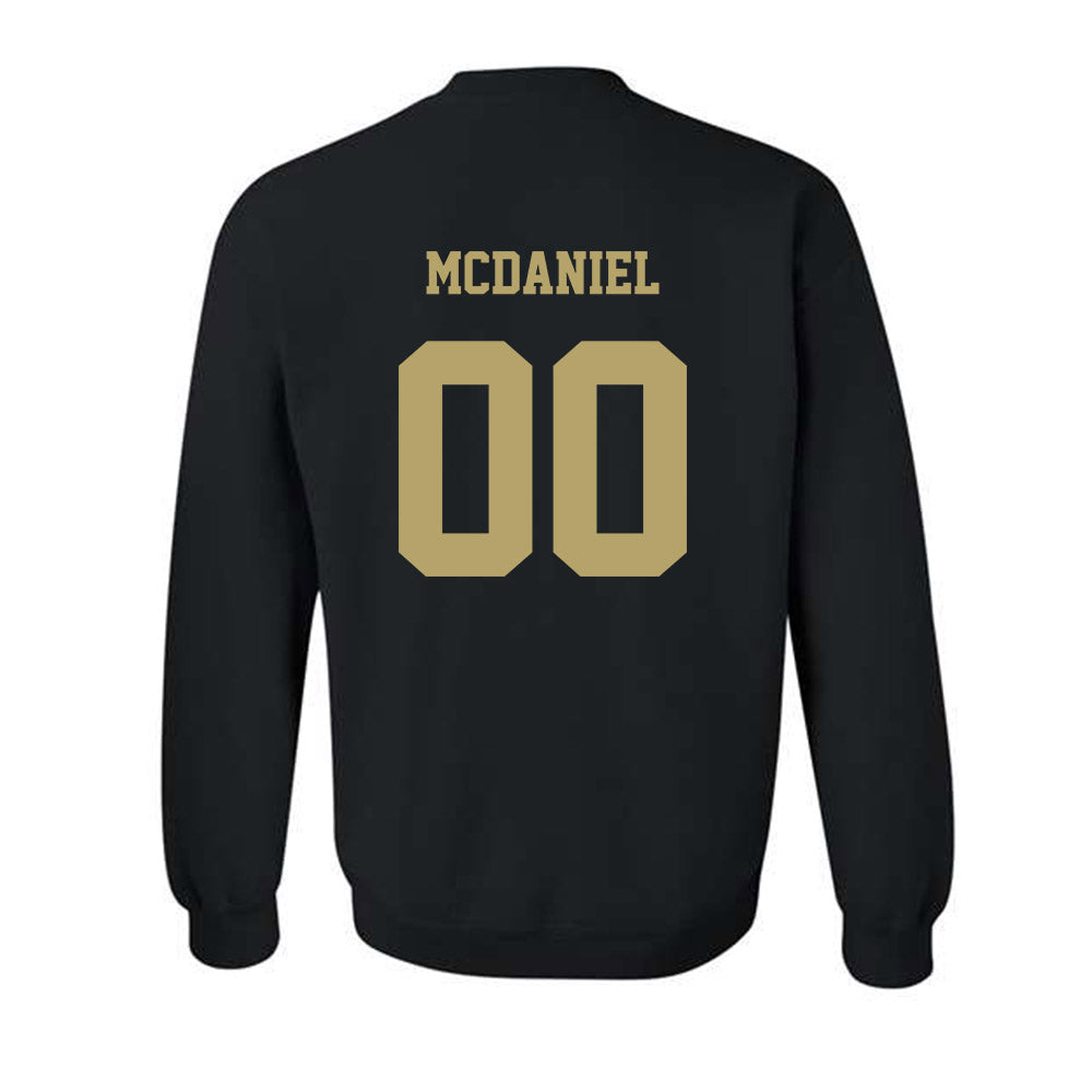 JMU - NCAA Women's Basketball : Peyton McDaniel - Fashion Shersey Crewneck Sweatshirt-1
