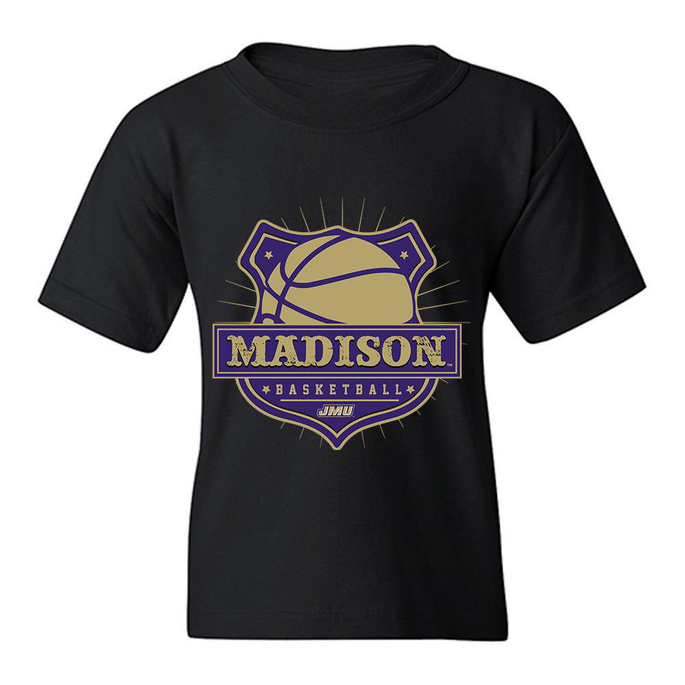 JMU - NCAA Men's Basketball : Eddie Ricks - Fashion Shersey Youth T-Shirt-0