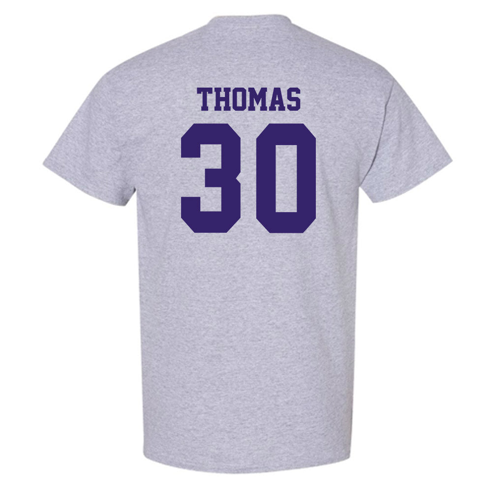 JMU - NCAA Football : Dkwan Thomas - Classic Shersey T-Shirt-1