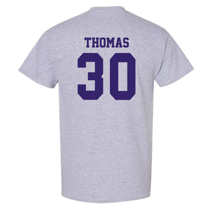 JMU - NCAA Football : Dkwan Thomas - Classic Shersey T-Shirt-1