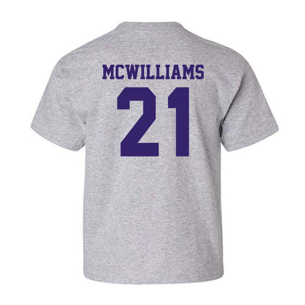 JMU - NCAA Football : Roddrey McWilliams - Classic Shersey Youth T-Shirt-1