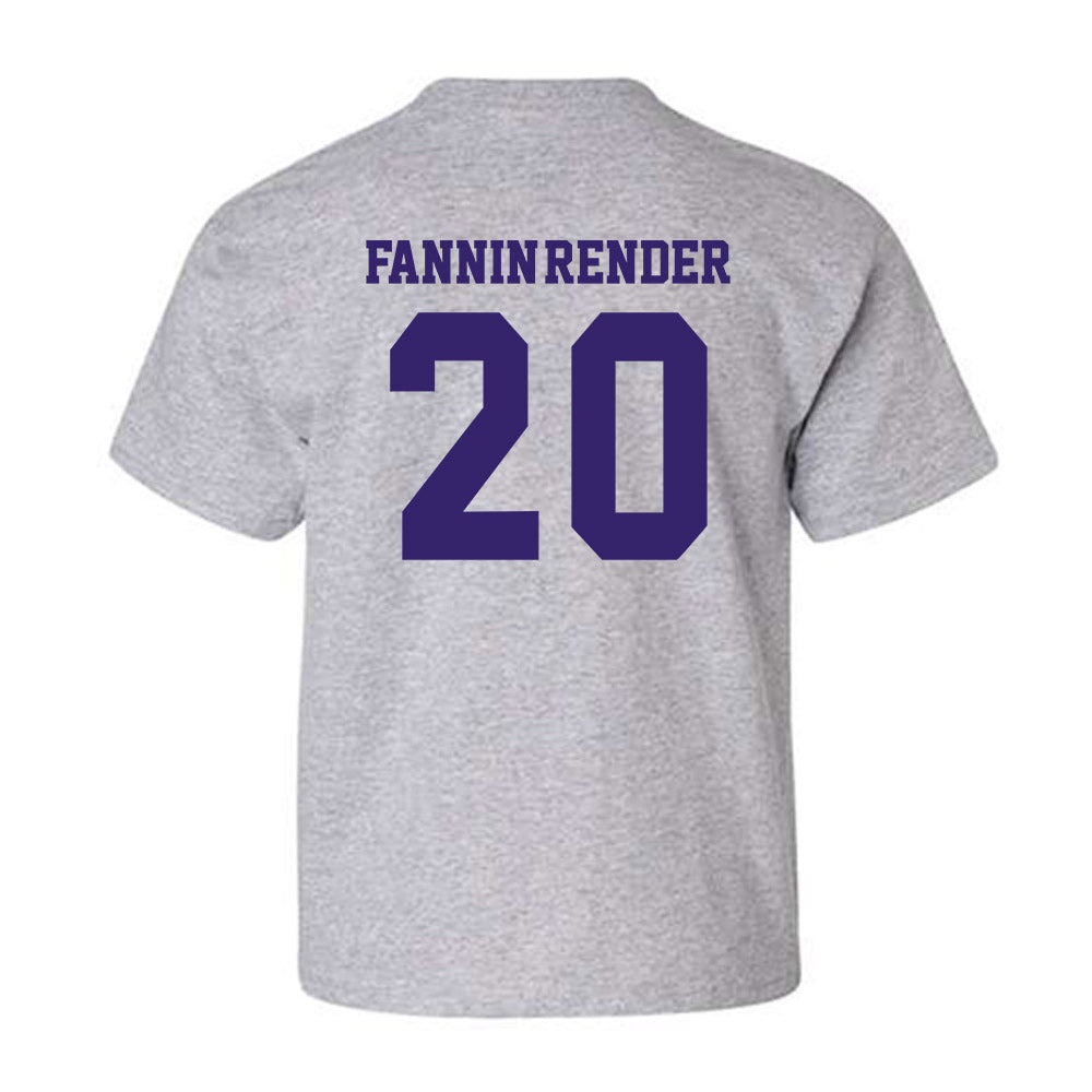 JMU - NCAA Football : Malachi Fannin-Render - Classic Shersey Youth T-Shirt-1