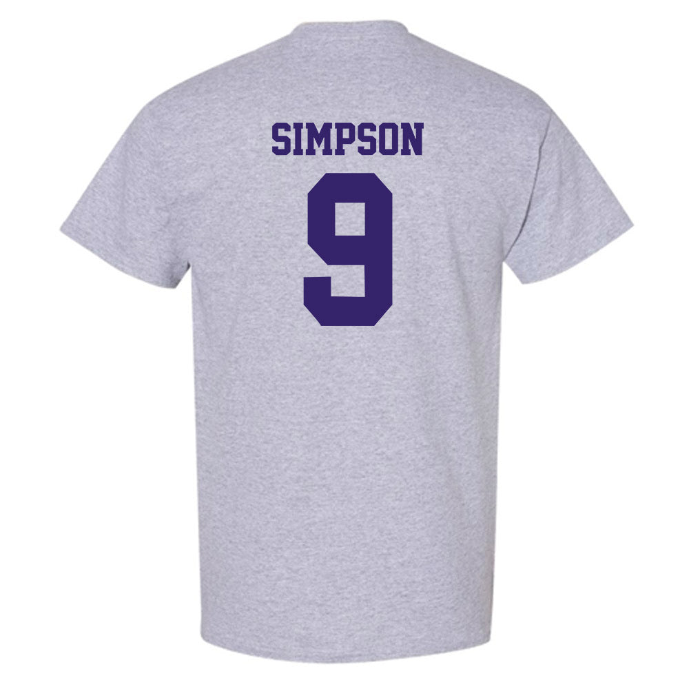JMU - NCAA Football : Keitrone Simpson - Classic Shersey T-Shirt-1
