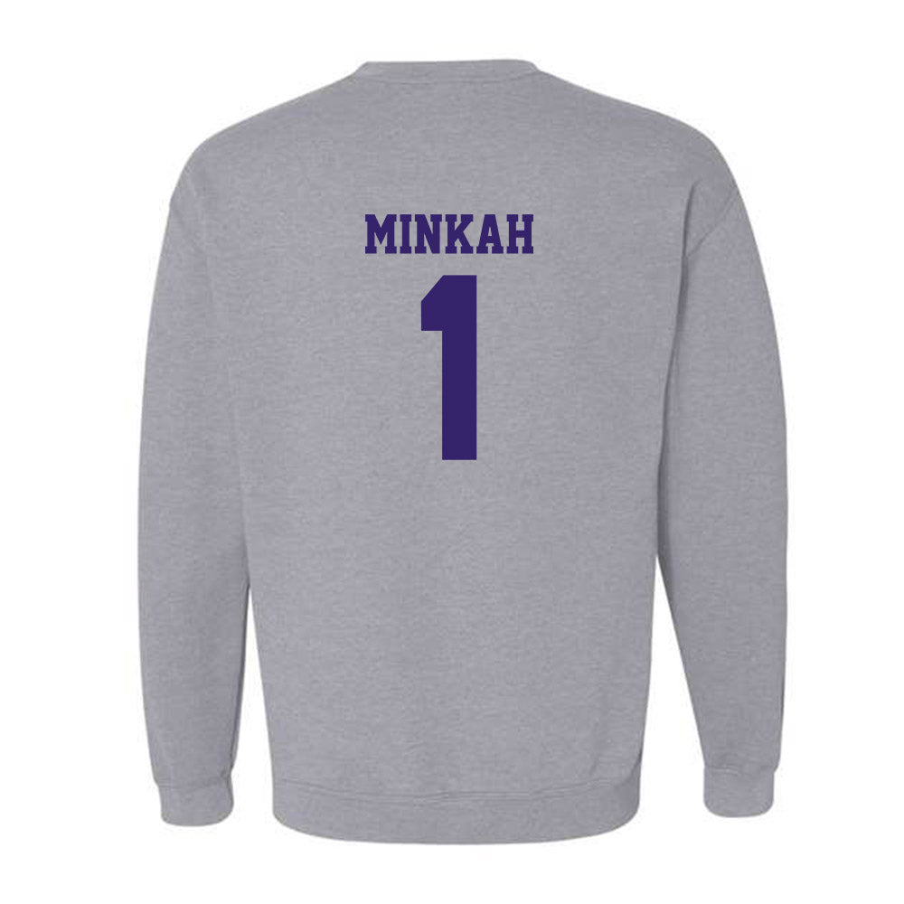 JMU - NCAA Football : Damier Minkah - Classic Shersey Crewneck Sweatshirt-1