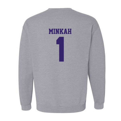 JMU - NCAA Football : Damier Minkah - Classic Shersey Crewneck Sweatshirt-1