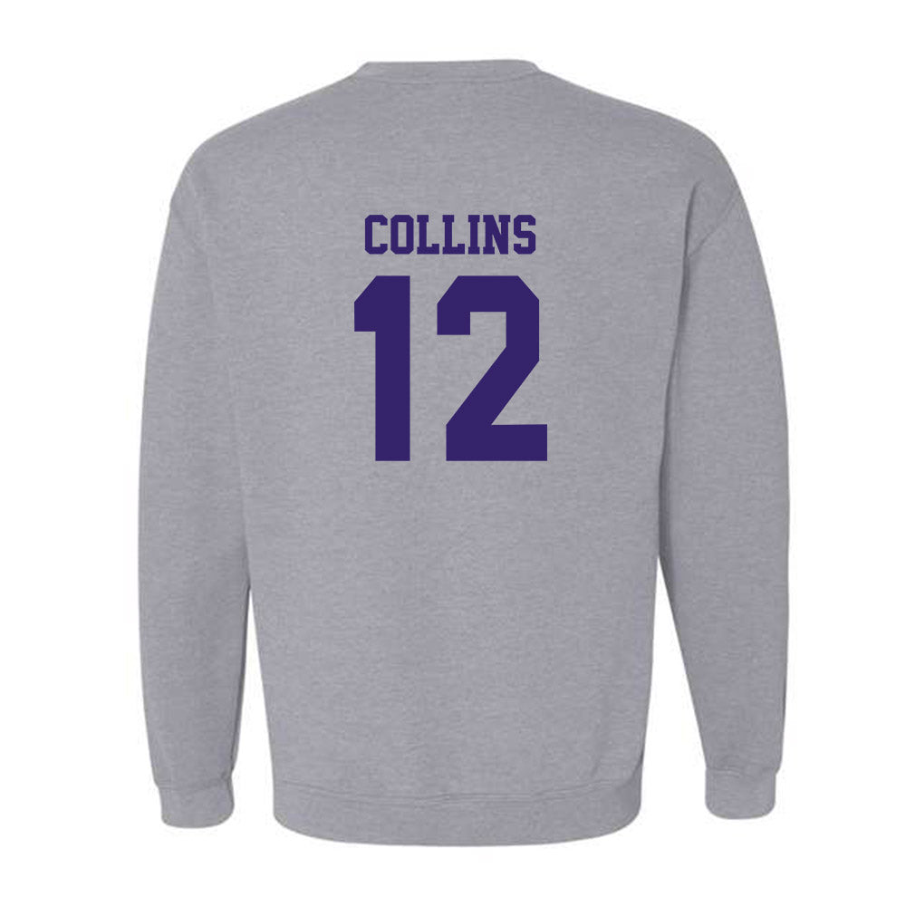 JMU - NCAA Football : Zaron Collins - Classic Shersey Crewneck Sweatshirt-1