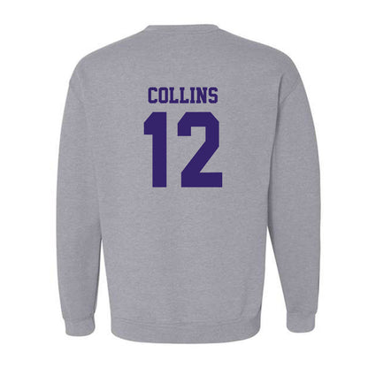 JMU - NCAA Football : Zaron Collins - Classic Shersey Crewneck Sweatshirt-1