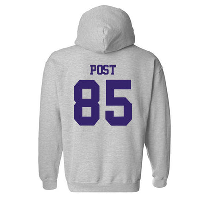 JMU - NCAA Football : Ryder Post - Classic Shersey Hooded Sweatshirt-1