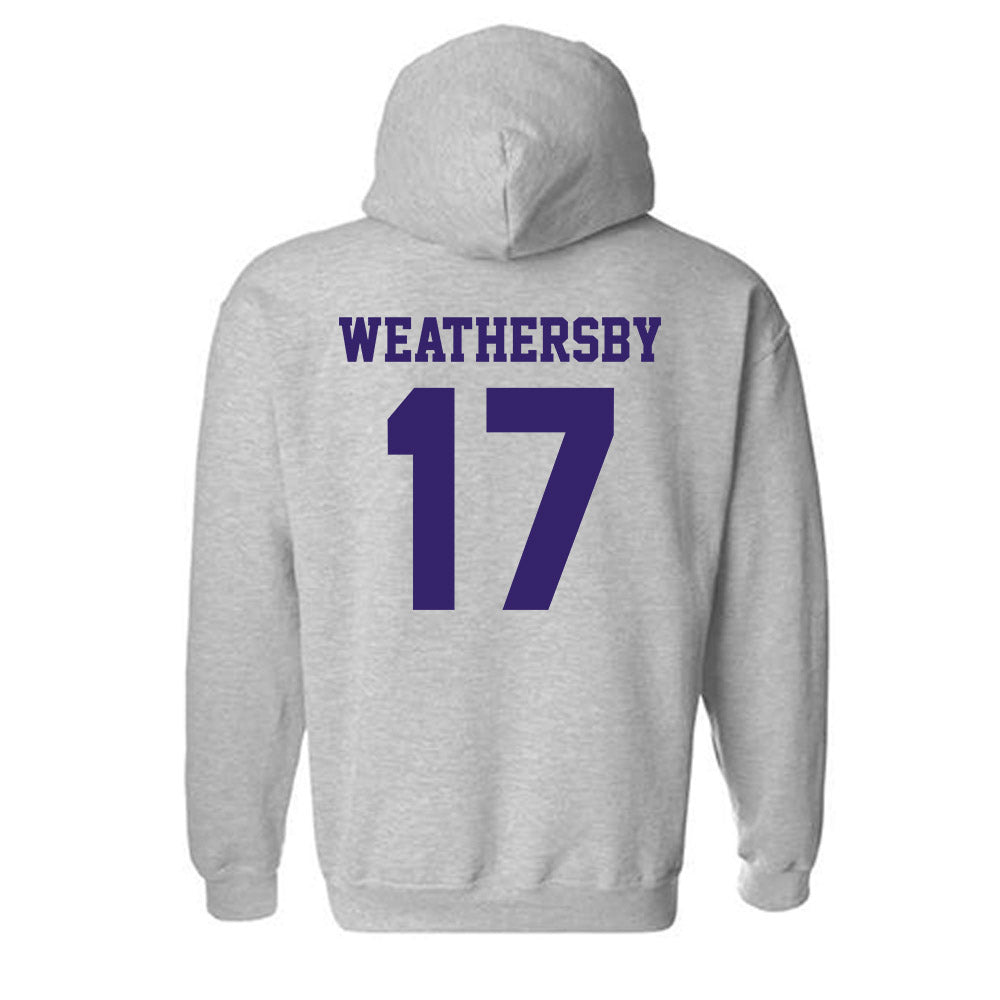 JMU - NCAA Football : Gannon Weathersby - Classic Shersey Hooded Sweatshirt-1