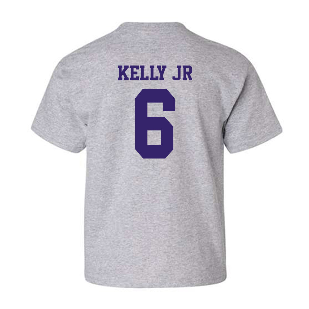 JMU - NCAA Football : DJ Kelly Jr - Classic Shersey Youth T-Shirt-1