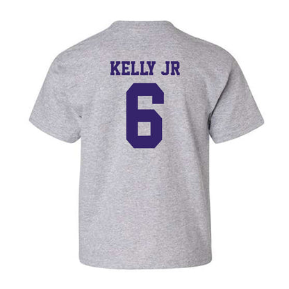 JMU - NCAA Football : DJ Kelly Jr - Classic Shersey Youth T-Shirt-1