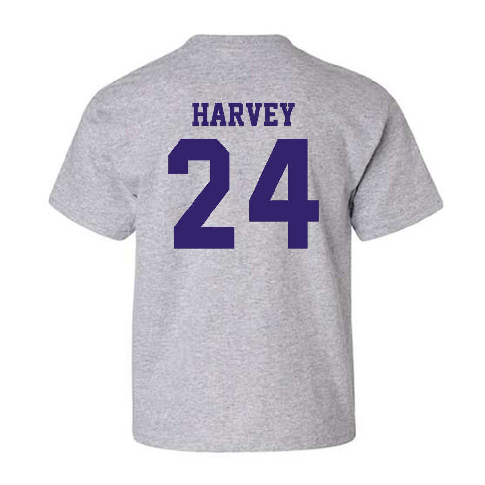 JMU - NCAA Football : Jayon Harvey - Classic Shersey Youth T-Shirt-1