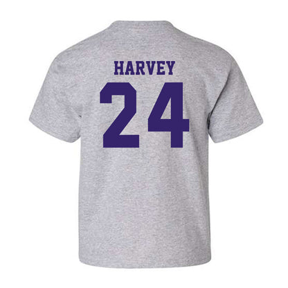 JMU - NCAA Football : Jayon Harvey - Classic Shersey Youth T-Shirt-1