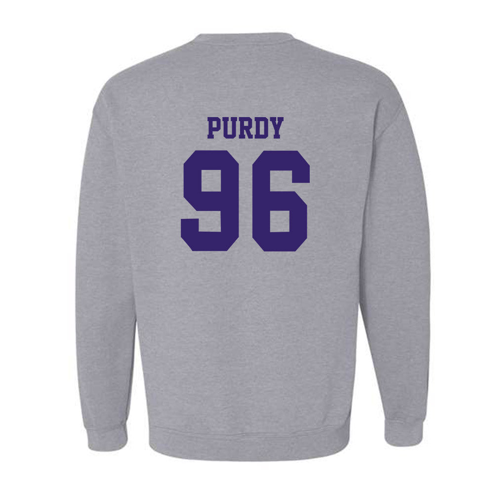 JMU - NCAA Football : Cole Purdy - Classic Shersey Crewneck Sweatshirt-1