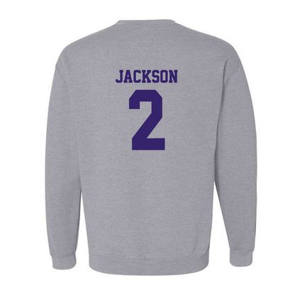 JMU - NCAA Football : Nakian Jackson - Classic Shersey Crewneck Sweatshirt-1