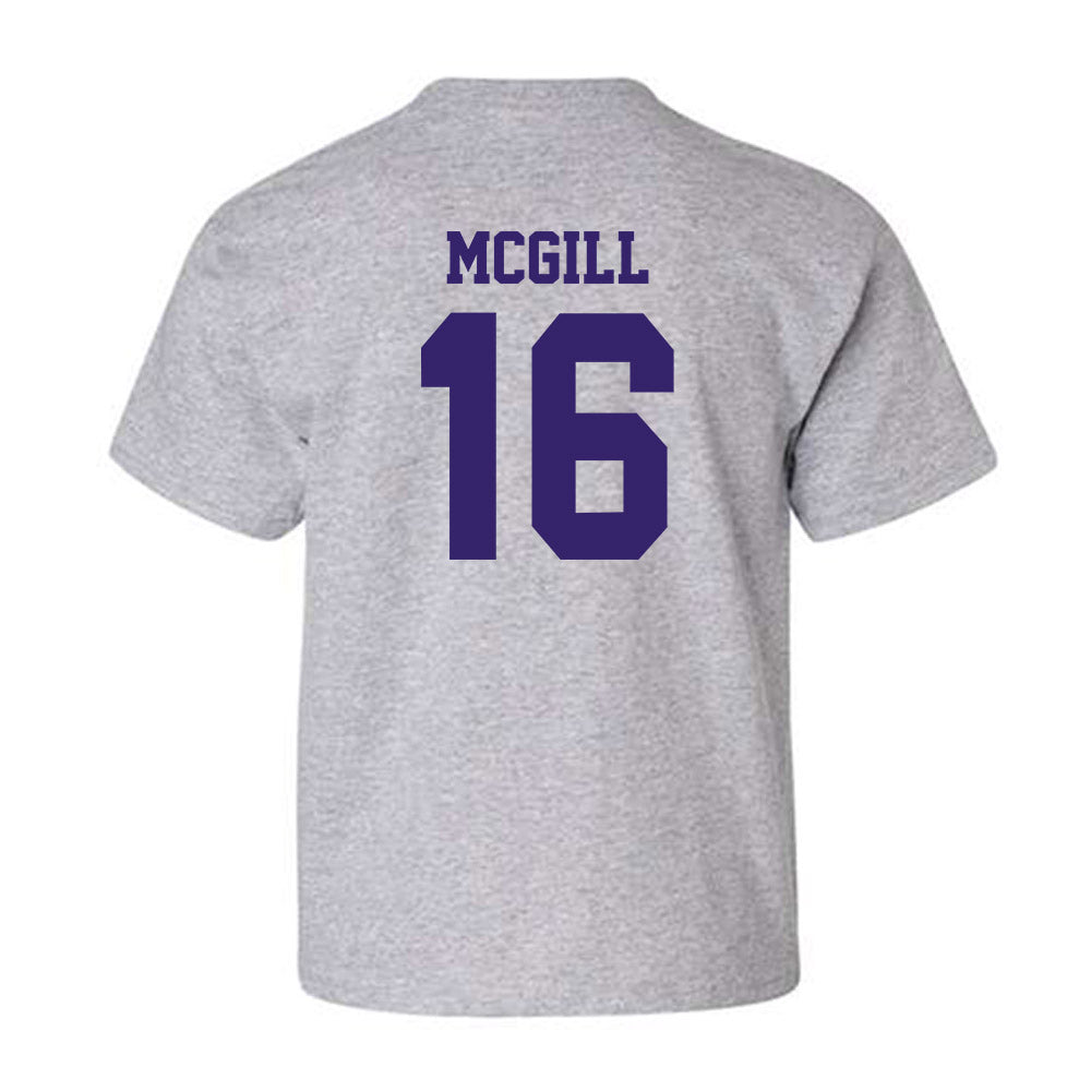 JMU - NCAA Football : TJ McGill - Classic Shersey Youth T-Shirt-1