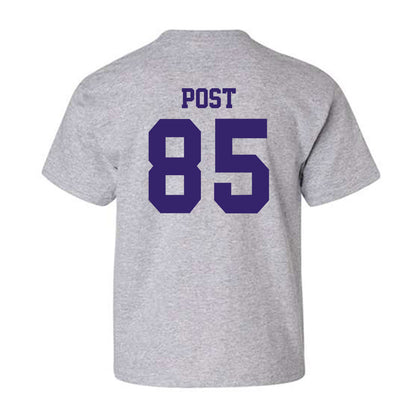 JMU - NCAA Football : Ryder Post - Classic Shersey Youth T-Shirt-1