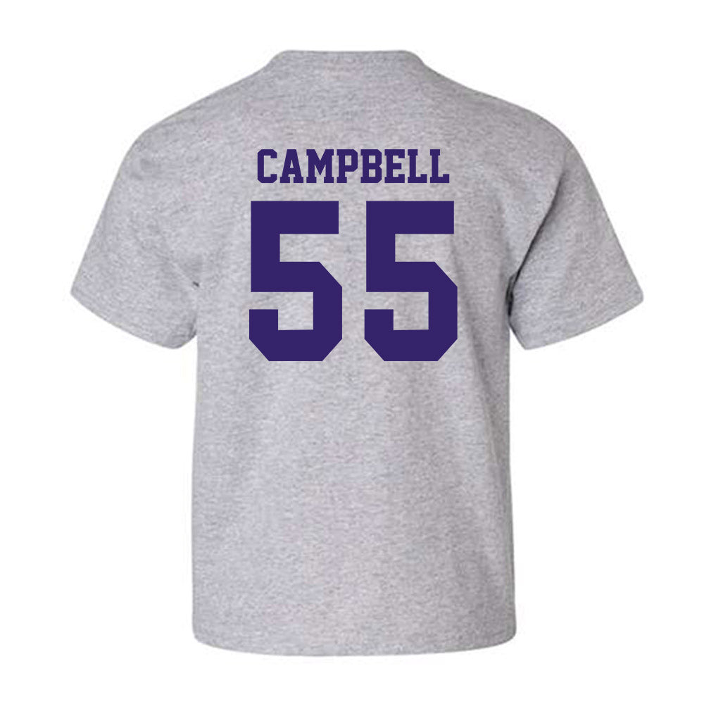JMU - NCAA Football : JaKobe Campbell - Classic Shersey Youth T-Shirt-1