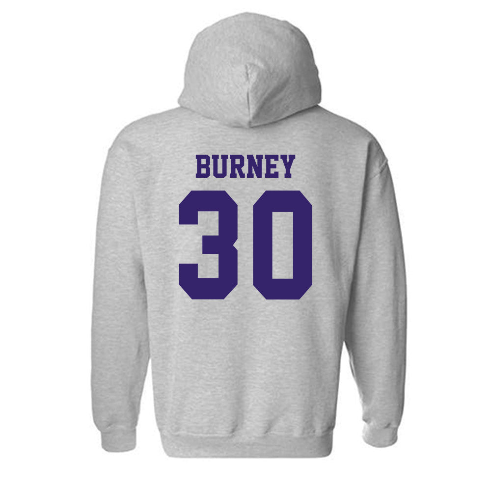 JMU - NCAA Football : Trace Burney - Classic Shersey Hooded Sweatshirt-1