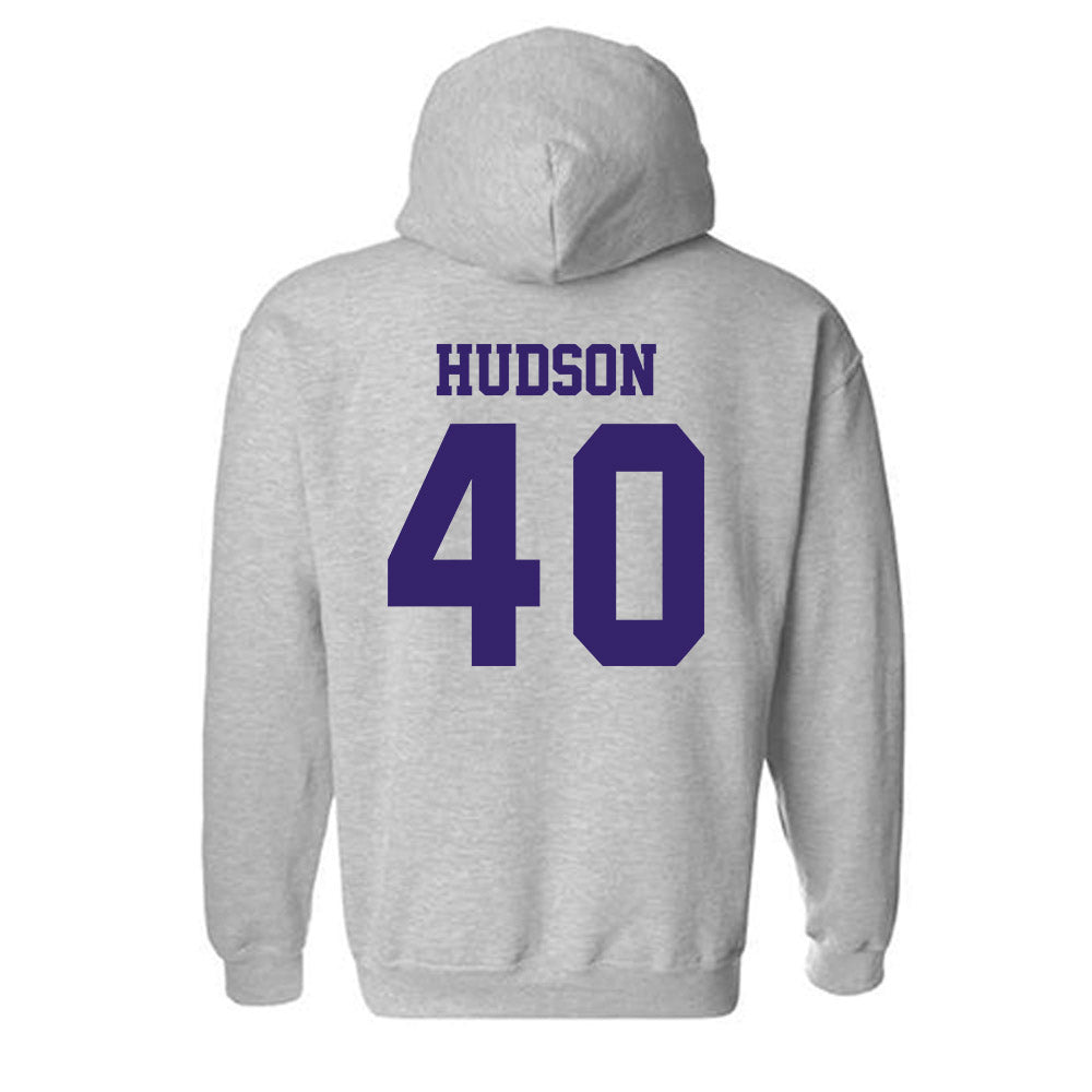JMU - NCAA Football : Zion Hudson - Classic Shersey Hooded Sweatshirt-1