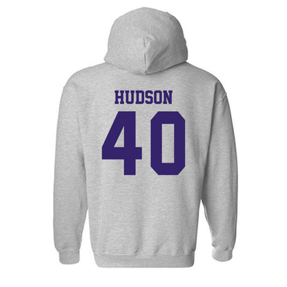 JMU - NCAA Football : Zion Hudson - Classic Shersey Hooded Sweatshirt-1