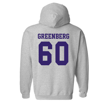 JMU - NCAA Football : Zach Greenberg - Classic Shersey Hooded Sweatshirt-1