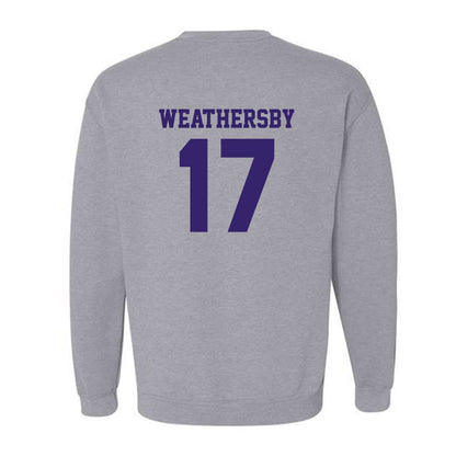 JMU - NCAA Football : Gannon Weathersby - Classic Shersey Crewneck Sweatshirt-1