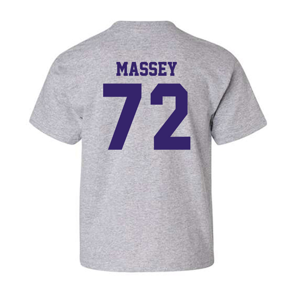 JMU - NCAA Football : Kaedin Massey - Classic Shersey Youth T-Shirt-1