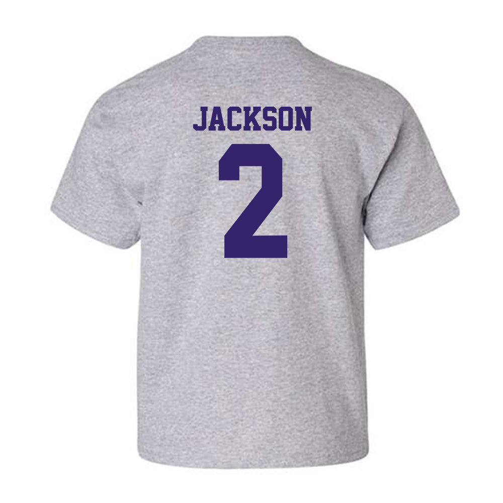JMU - NCAA Football : Nakian Jackson - Classic Shersey Youth T-Shirt-1