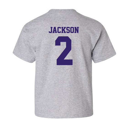JMU - NCAA Football : Nakian Jackson - Classic Shersey Youth T-Shirt-1