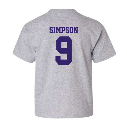 JMU - NCAA Football : Keitrone Simpson - Classic Shersey Youth T-Shirt-1