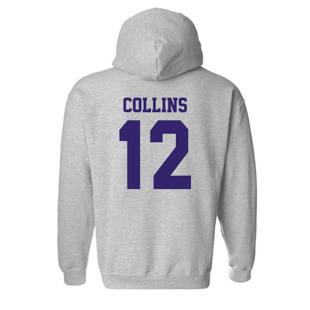 JMU - NCAA Football : Zaron Collins - Classic Shersey Hooded Sweatshirt-1