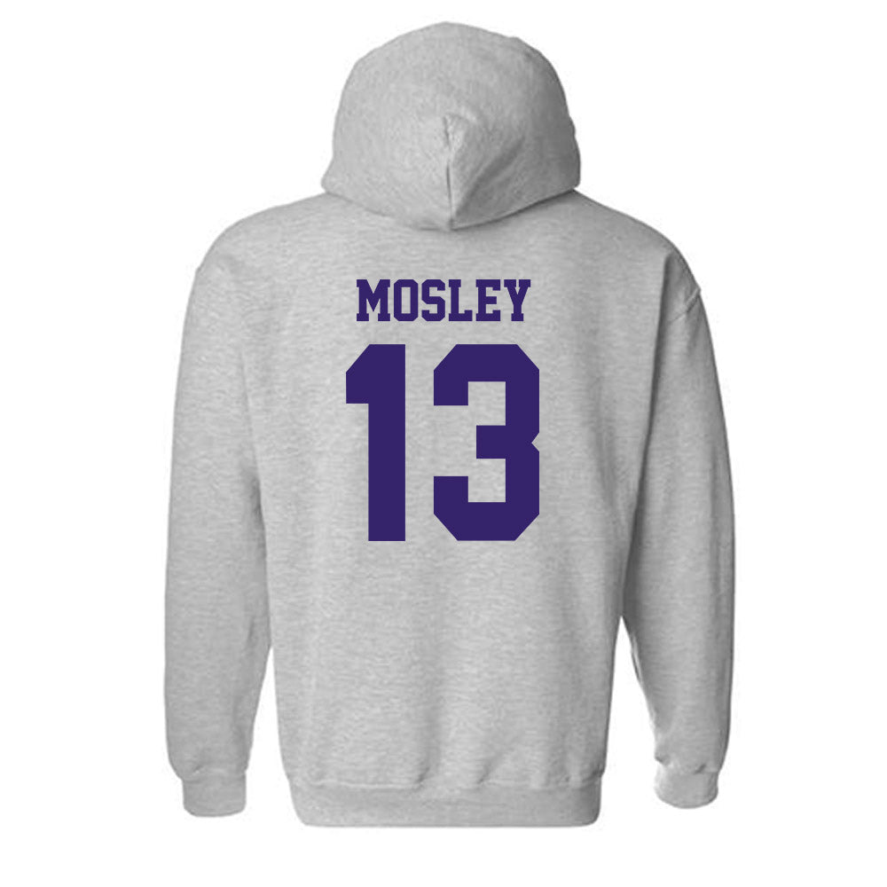 JMU - NCAA Football : KD Mosley - Classic Shersey Hooded Sweatshirt-1