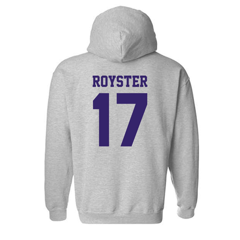 JMU - NCAA Football : Danny Royster - Classic Shersey Hooded Sweatshirt-1
