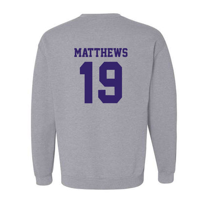 JMU - NCAA Football : Micah Matthews - Classic Shersey Crewneck Sweatshirt-1
