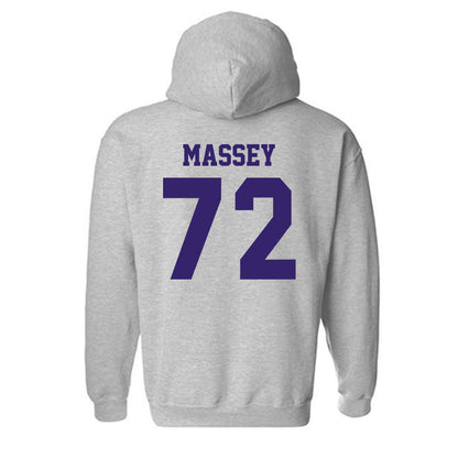 JMU - NCAA Football : Kaedin Massey - Classic Shersey Hooded Sweatshirt-1
