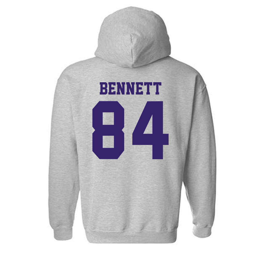 JMU - NCAA Football : Andrew Bennett - Classic Shersey Hooded Sweatshirt-1