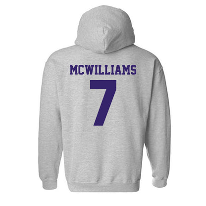 JMU - NCAA Football : Roddrey McWilliams - Classic Shersey Hooded Sweatshirt-1