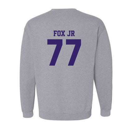 JMU - NCAA Football : Daniel Fox JR - Classic Shersey Crewneck Sweatshirt-1