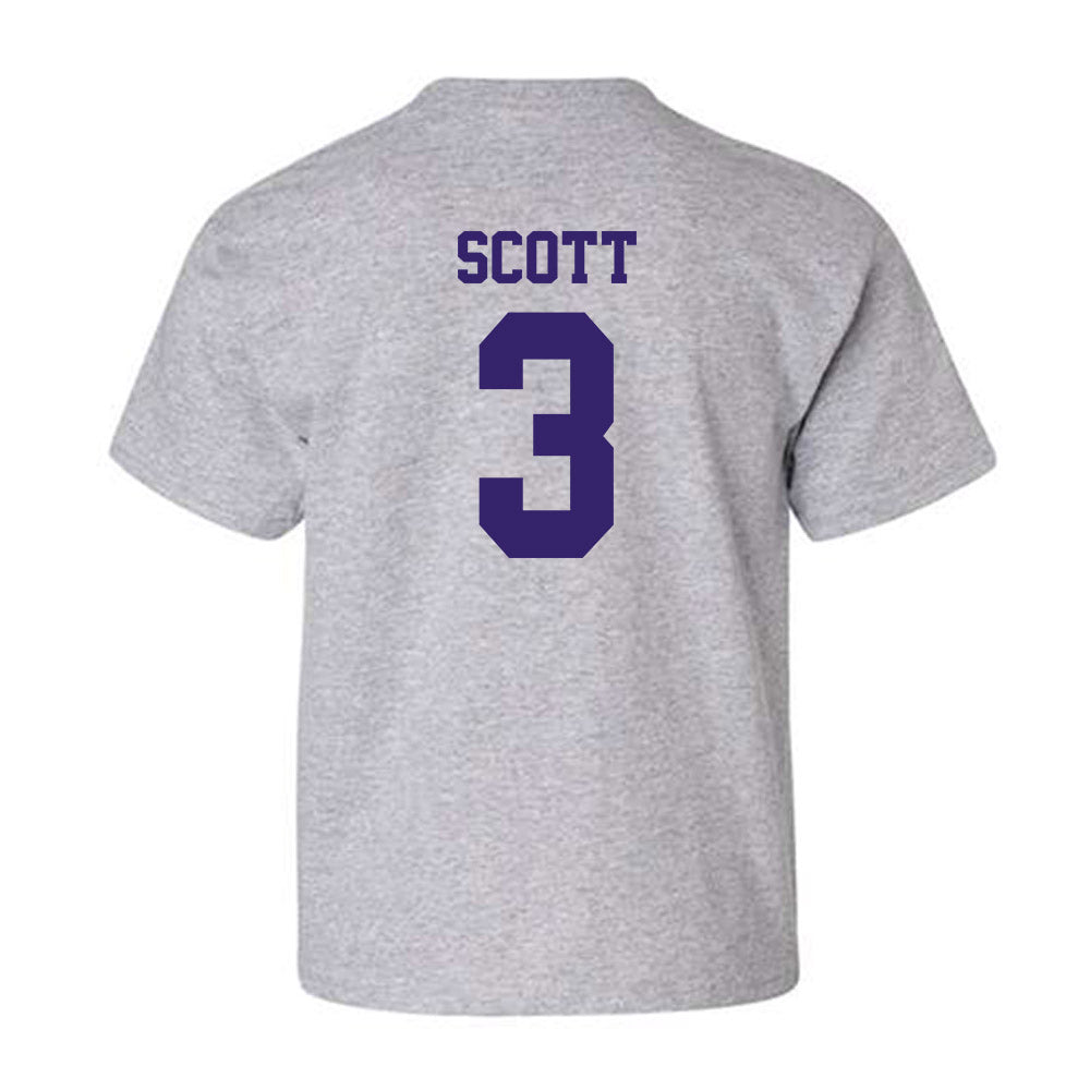JMU - NCAA Football : Corey Scott - Classic Shersey Youth T-Shirt-1